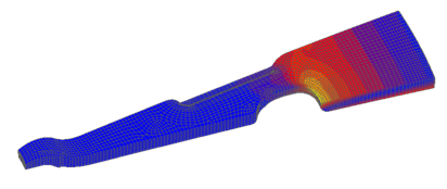 FEM simulation | Deformation and Stress of a clutch spring membrane